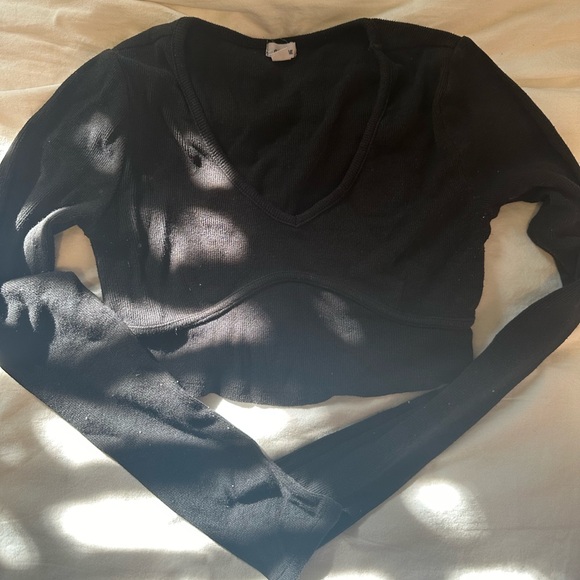 Garage cropped long sleeve - Picture 1 of 2